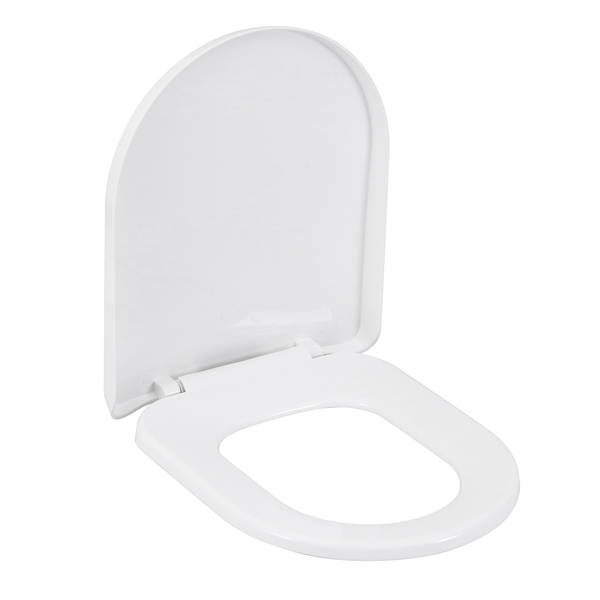 Assento Sanitário Luna Especial Polipropileno Fechamento Suave Branco Sensea