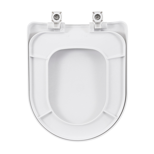 Assento Sanitário Luna Especial Polipropileno Fechamento Suave Branco Sensea - Image 8