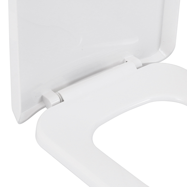 Assento Sanitário Luna Especial Polipropileno Fechamento Suave Branco Sensea - Image 7