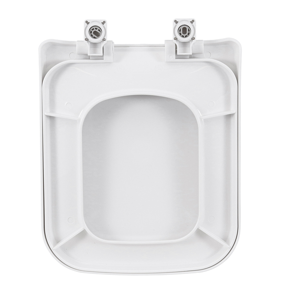 Assento Sanitário Lyon/Misti Polipropileno Fechamento Suave Branco Sensea - Image 8