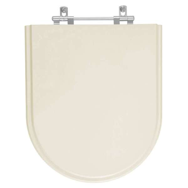 Assento Sanitário Carrara Creme Para Vaso Deca