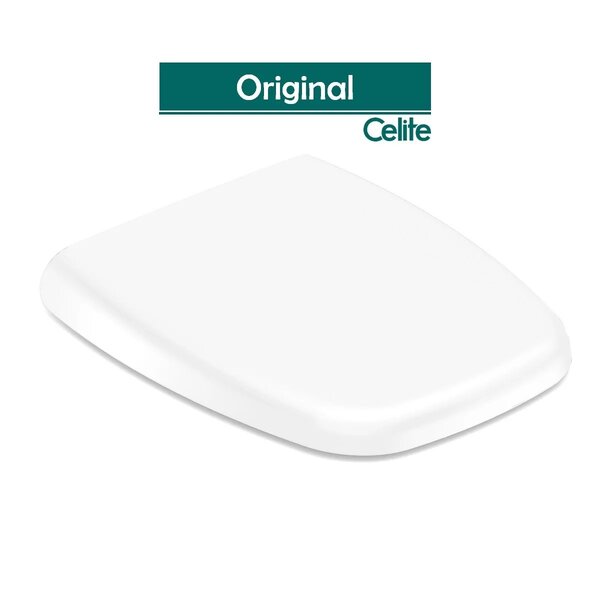 Assento Sanitário Com Softclose® Fit Plus Celite Branco Brilhante - Image 2