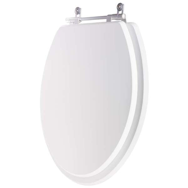 Assento Sanitário Convencional Oval Branco Para Vaso Deca - Image 2