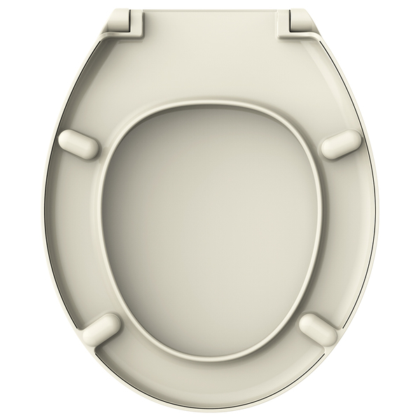 Assento Sanitário Convencional Termofixo Creme Fechamento Comum Tupan - Image 3