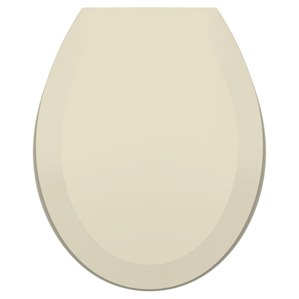 Assento Sanitário Convencional Termofixo Creme Fechamento Comum Tupan