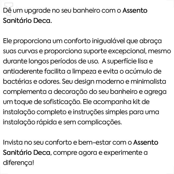 Assento Sanitário Deca Smart Ap.415b.17 Com Ducha E Luz Noturna Branco - Image 7