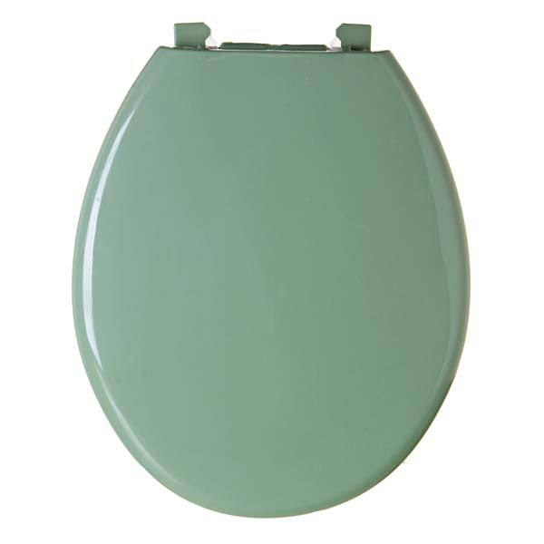 Assento Sanitário Convencional Espuma Verde Claro Fechamento Comum Astra - Image 3