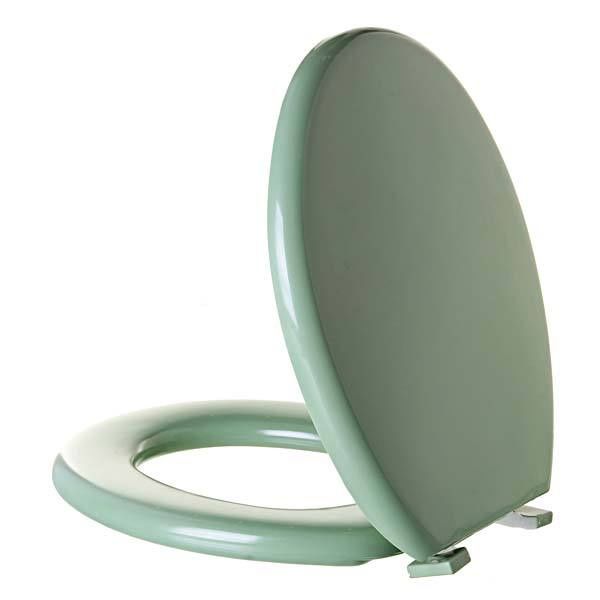 Assento Sanitário Convencional Espuma Verde Claro Fechamento Comum Astra - Image 2
