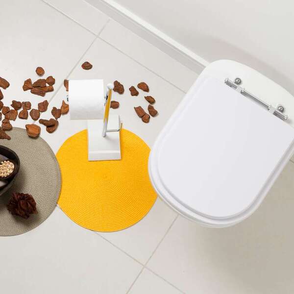 Assento Sanitário Etna Branco Para Vaso Icasa - Image 6