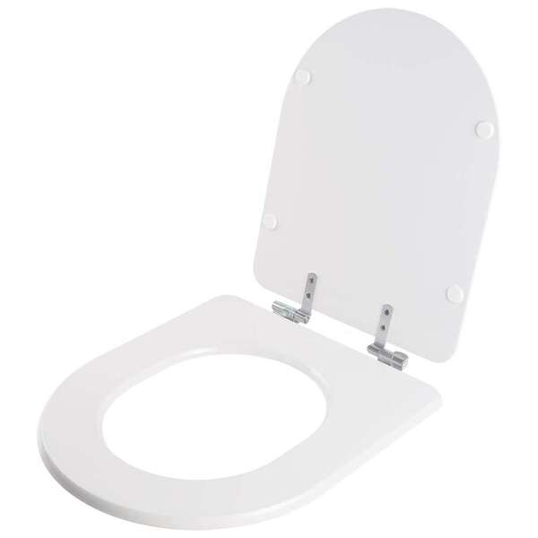 Assento Sanitário Fechamento Lento Carrara Branco Louça Deca - Image 2