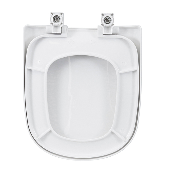 Assento Sanitário Lille|Etna Polipropileno Fechamento Suave Branco Sensea - Image 7