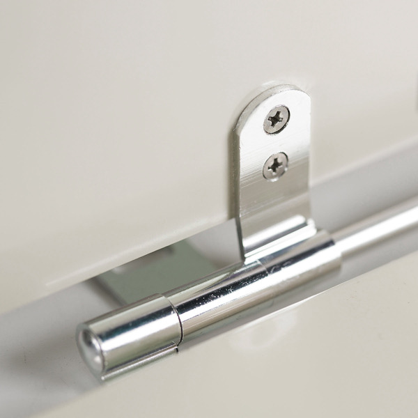 Assento Sanitário Formatos Vogue Plus e Etna com Fechamento Comum Quadrado MDF Creme Sicmol - Image 5