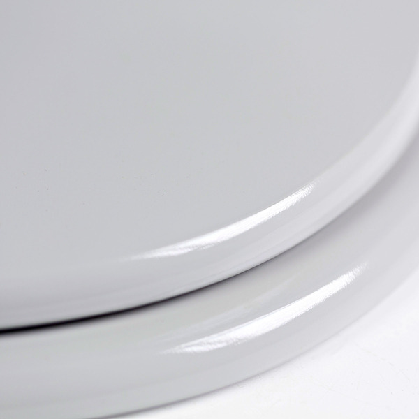 Assento Sanitário Formatos Vogue Plus e Etna com Fechamento Comum Quadrado MDF Cinza Real Sicmol - Image 4