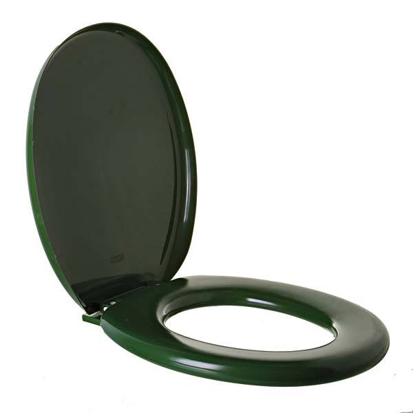 Assento Sanitário Convencional Espuma Verde Escuro Fechamento Comum Astra