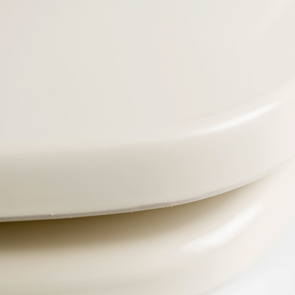 Assento Sanitário Monte Carlo Polipropileno Creme Fechamento Suave Tupan - Image 4