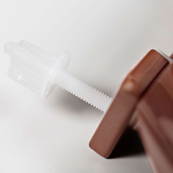 Assento Sanitário Convencional Espuma Marrom Fechamento Comum Astra - Image 5