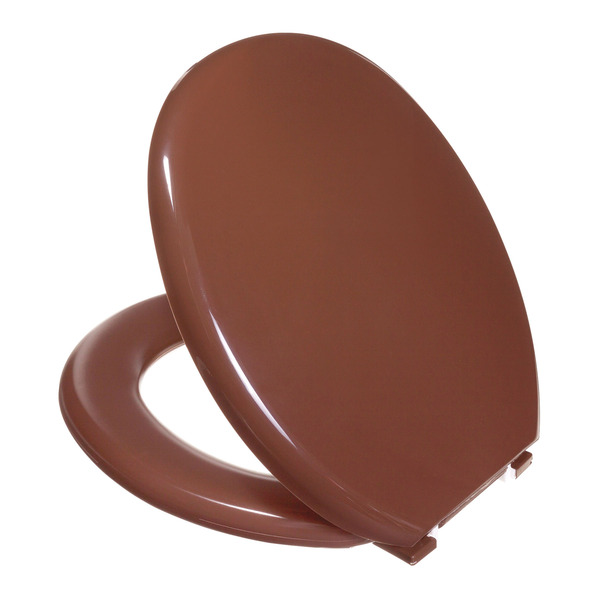 Assento Sanitário Convencional Espuma Marrom Fechamento Comum Astra - Image 3
