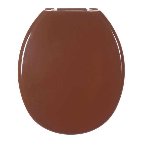 Assento Sanitário Convencional Espuma Marrom Fechamento Comum Astra - Image 2