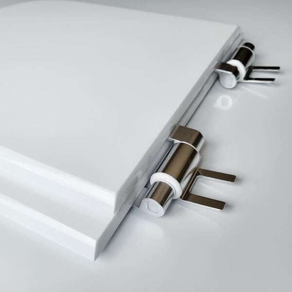 Assento Sanitário Poliéster Branco com Fechamento Suave Sensea - Image 2