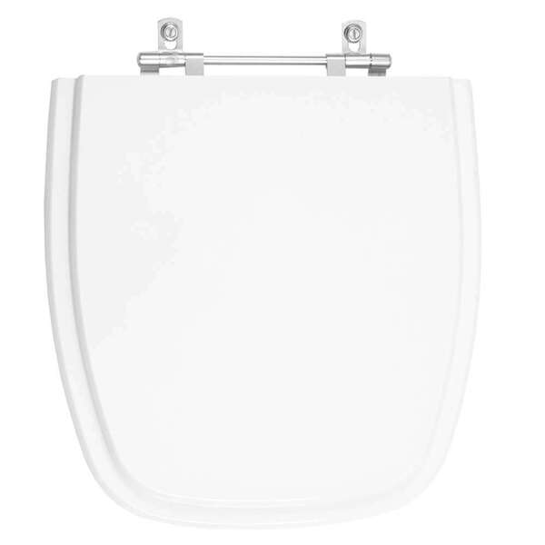 Assento Sanitário Poliester Flex Branco Para Vaso Deca - Image 7