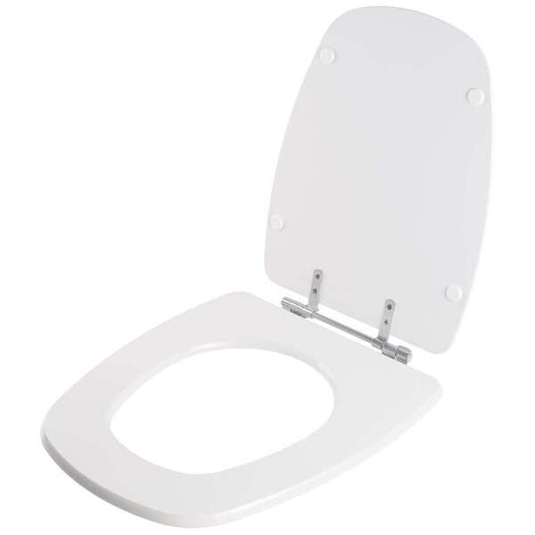 Assento Sanitário Poliéster Monte Carlo Branco Para Vaso Deca - Image 2