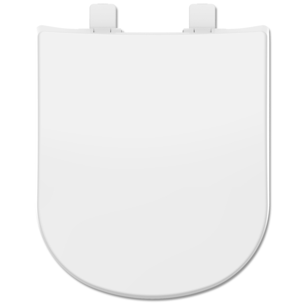 Assento Sanitário Quadrado Polipropileno Branco com Fechamento Comum Tupan - Image 6