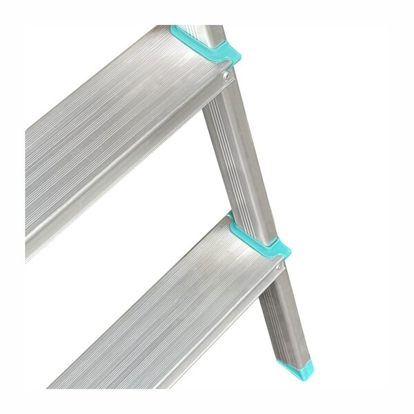 Banqueta Escada Doméstica 3 Degraus Alumínio Gibafér - Image 2