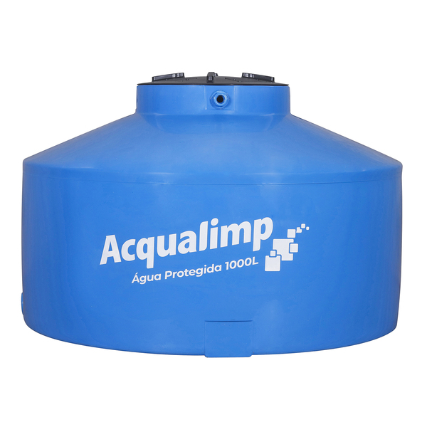 Caixa d'Água 1.000L em Polietileno Água Protegida Acqualimp