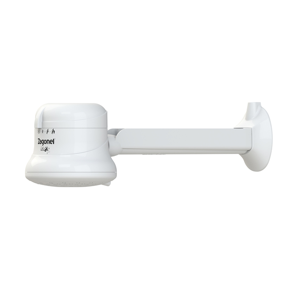 Chuveiro Elétrico Multitemperatura 127V (110V) 5500w Branco Redondo Ideale Plus Zagonel