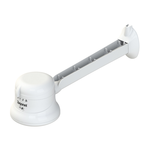 Chuveiro Elétrico Multitemperatura 127V (110V) 5500w Branco Redondo Ideale Plus Zagonel - Image 2