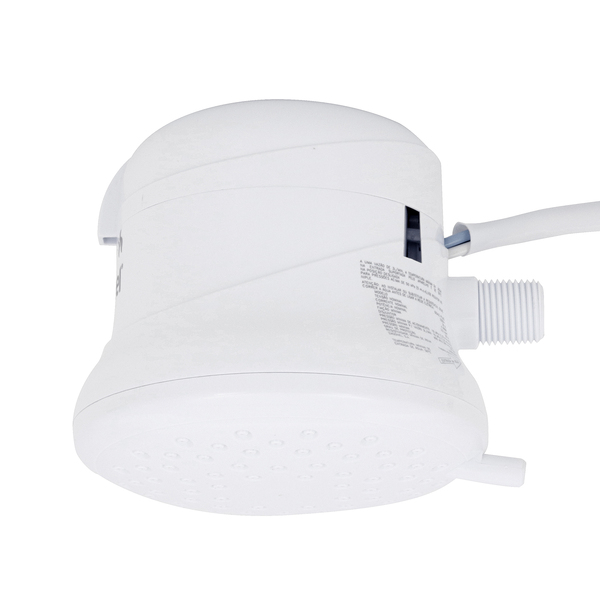 Chuveiro Elétrico Multitemperatura 127V (110V) 5500w Branco Redondo Ideale Plus sem Cano Zagonel - Image 2