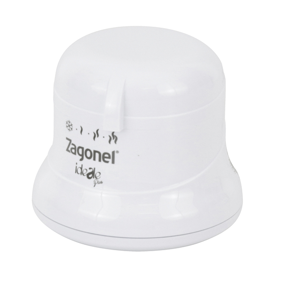 Chuveiro Elétrico Multitemperatura 127V (110V) 5500w Branco Redondo Ideale Plus sem Cano Zagonel