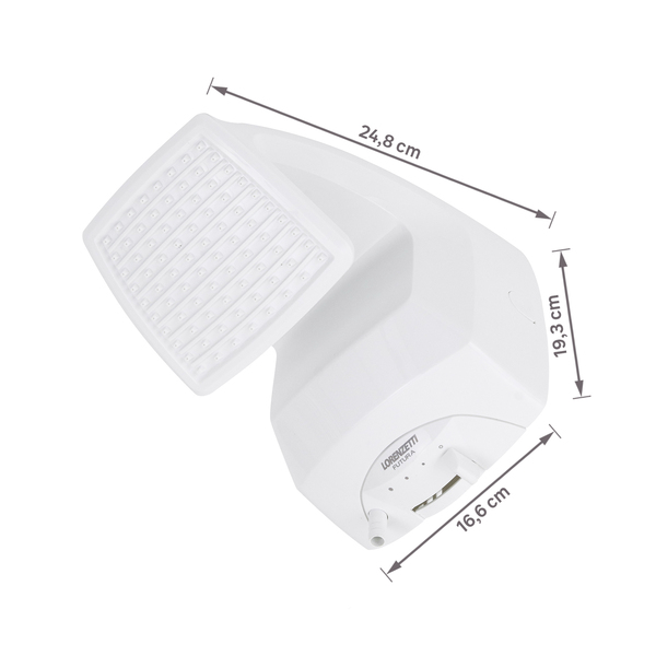 Chuveiro Elétrico Multitemperatura 220V 7500w Branco Quadrado Futura Lorenzetti - Image 5