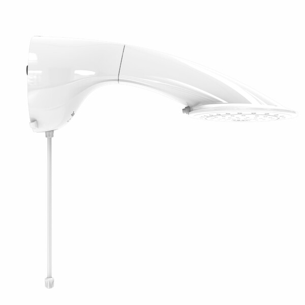 Chuveiro Elétrico Eletrônico 220V 7700W Branco Optima Eletrônica Turbo Zagonel - Image 5