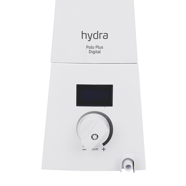 Chuveiro Elétrico Eletrônico com Visor Digital 127V (110V) 5500w Branco Quadrado Polo Plus Hydra - Image 5