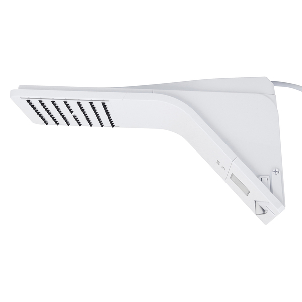 Chuveiro Elétrico Híbrido Eletrônico com Visor Digital 220V 7500w Branco Quadrado Ducali Premium Digital Zagonel - Image 3