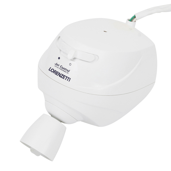 Chuveiro Elétrico Eletrônico 220V 7800w Branco Redondo Jet Control Lorenzetti - Image 2