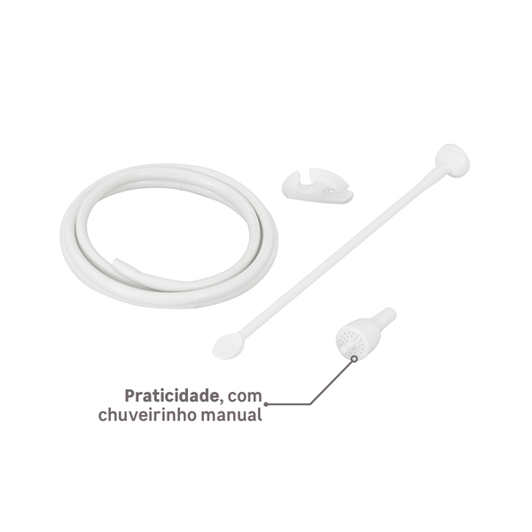 Chuveiro Elétrico Eletrônico 220V 7500w Branco Redondo Advanced Lorenzetti - Image 6