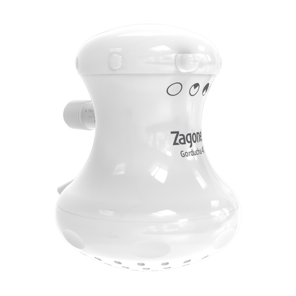 Chuveiro Elétrico Multitemperatura 127V (110V) 5450W Gorducha Branco Zagonel - Image 3