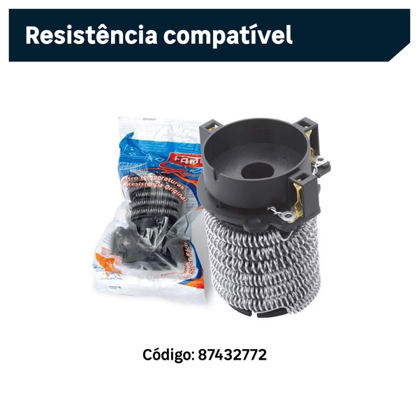 Chuveiro Elétrico Multitemperatura 127V (110V) 5400W Branco Super Ducha Quattro Fame - Image 7