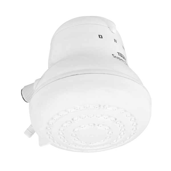 Chuveiro Elétrico Multitemperatura 127V (110V) 5400W Branco Super Ducha Quattro Fame - Image 3