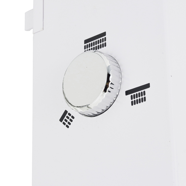 Chuveiro Elétrico Eletrônico com Visor Digital 127V (110V) 5500w Branco e Cromado Quadrado Falls Digital Hydra - Image 8