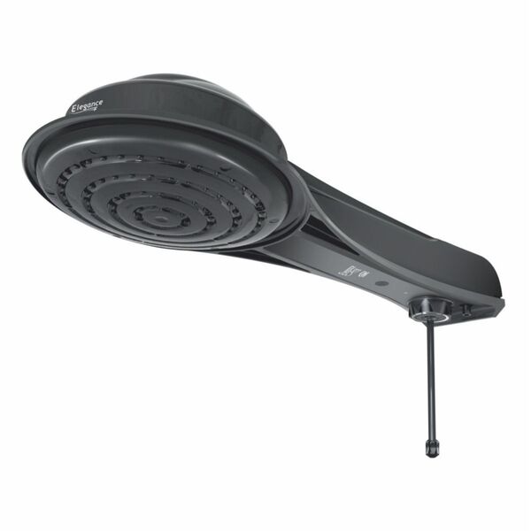 Chuveiro Eletrônico 127V (110V) 5400W Preto Redondo Elegance Fame - Image 2