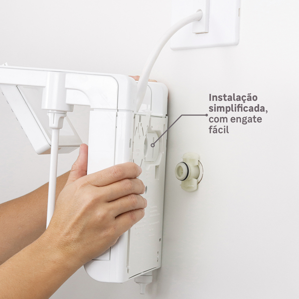 Chuveiro Elétrico Eletrônico 220V 6800w Branco Quadrado Acqua Duo Ultra Lorenzetti - Image 5