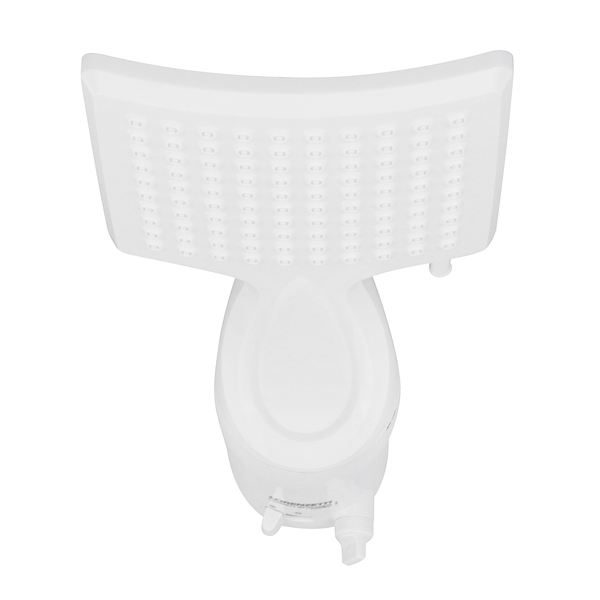 Chuveiro Elétrico Eletrônico 220V 6800w Branco Quadrado Loren Mostrarer Lorenzetti - Image 3