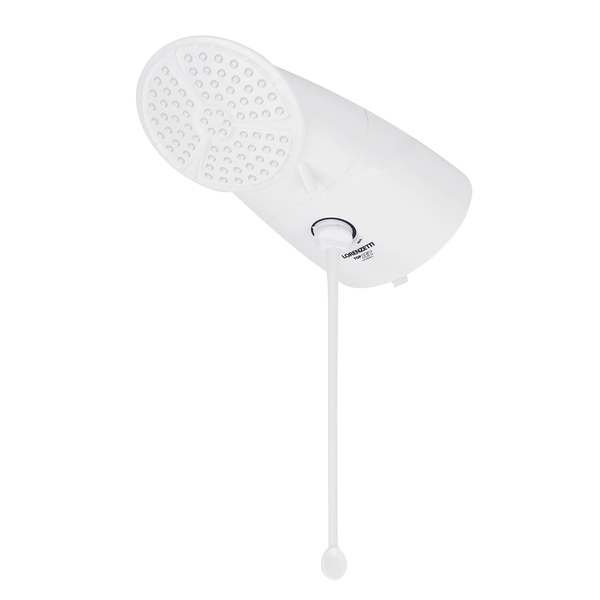 Chuveiro Elétrico Eletrônico 220V 7500w Branco Redondo Top Jet Lorenzetti