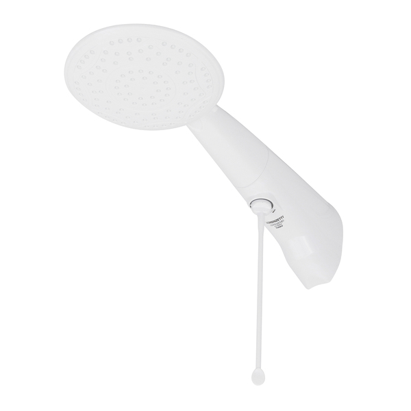 Chuveiro Elétrico Eletrônico 220V 7500w Branco Redondo com Pressurizador Advanced Lorenzetti