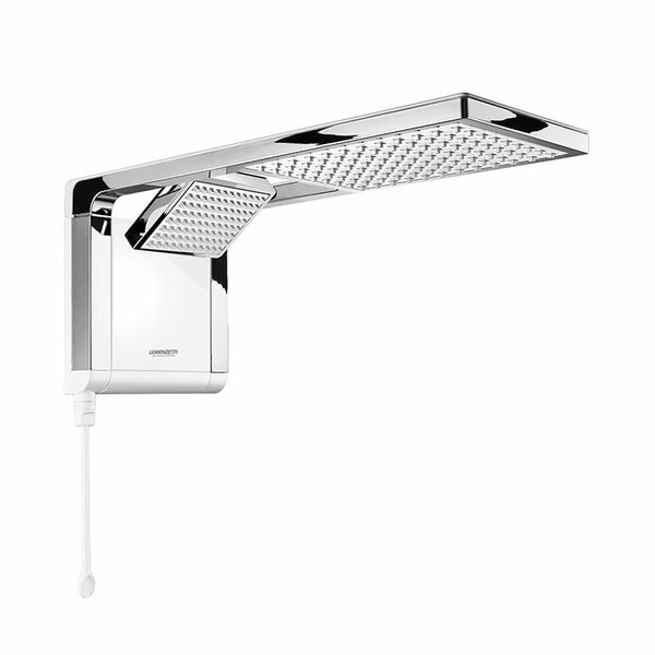 Chuveiro Lorenzetti Acqua Duo Ultra Eletrônico Branco/cromado 127v + Resistência - Image 2