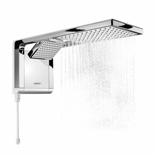 Chuveiro Lorenzetti Acqua Duo Ultra Eletrônico Branco/cromado 127v + Resistência - Image 4
