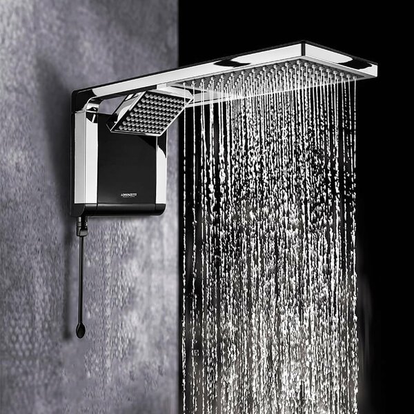 Chuveiro Lorenzetti Acqua Duo Ultra Eletrônico Preto/cromado 220v + Resistência - Image 4